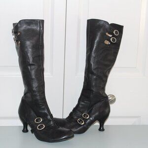 Fluevog Black Boots Size 8.5
